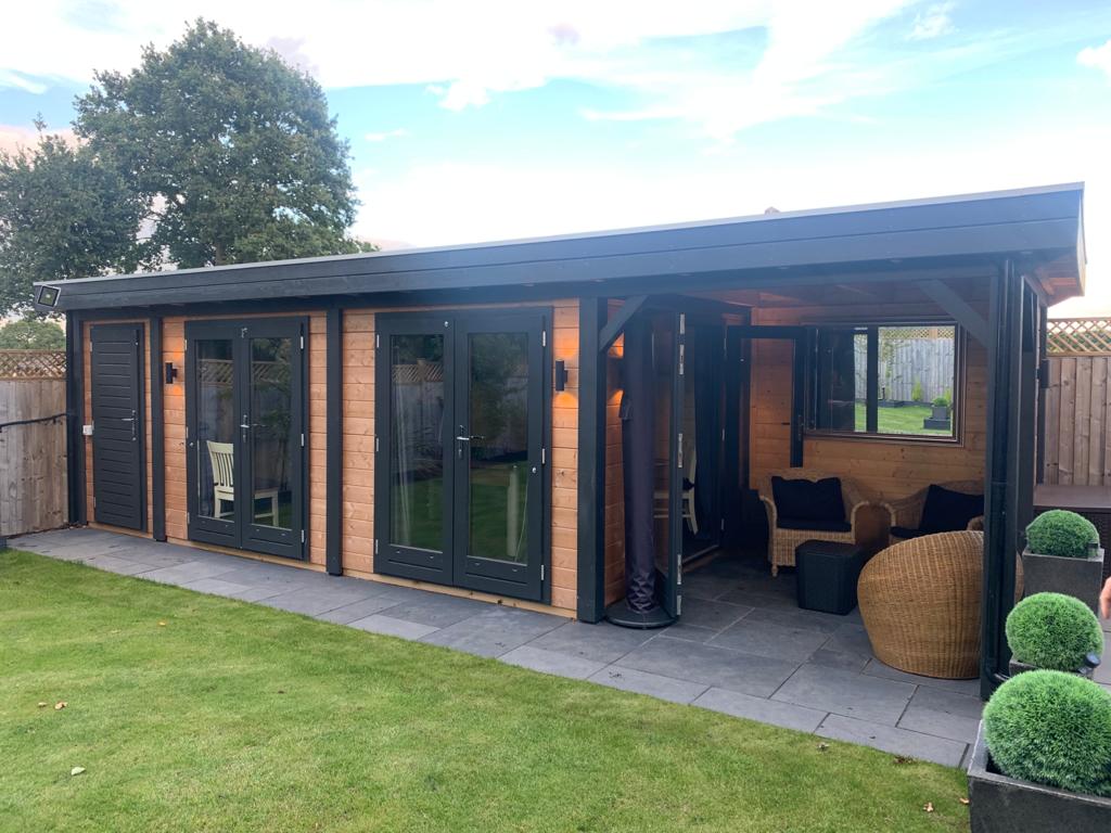 back garden building